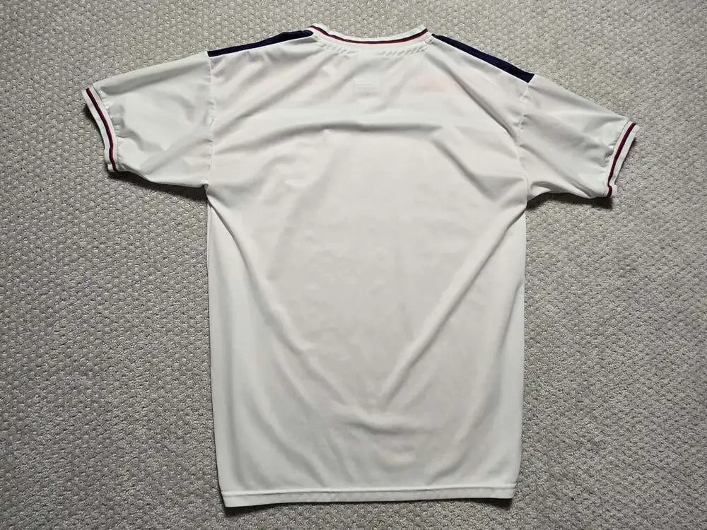 Score Draw England 1980-1983 Retro Home Football Shirt Jersey